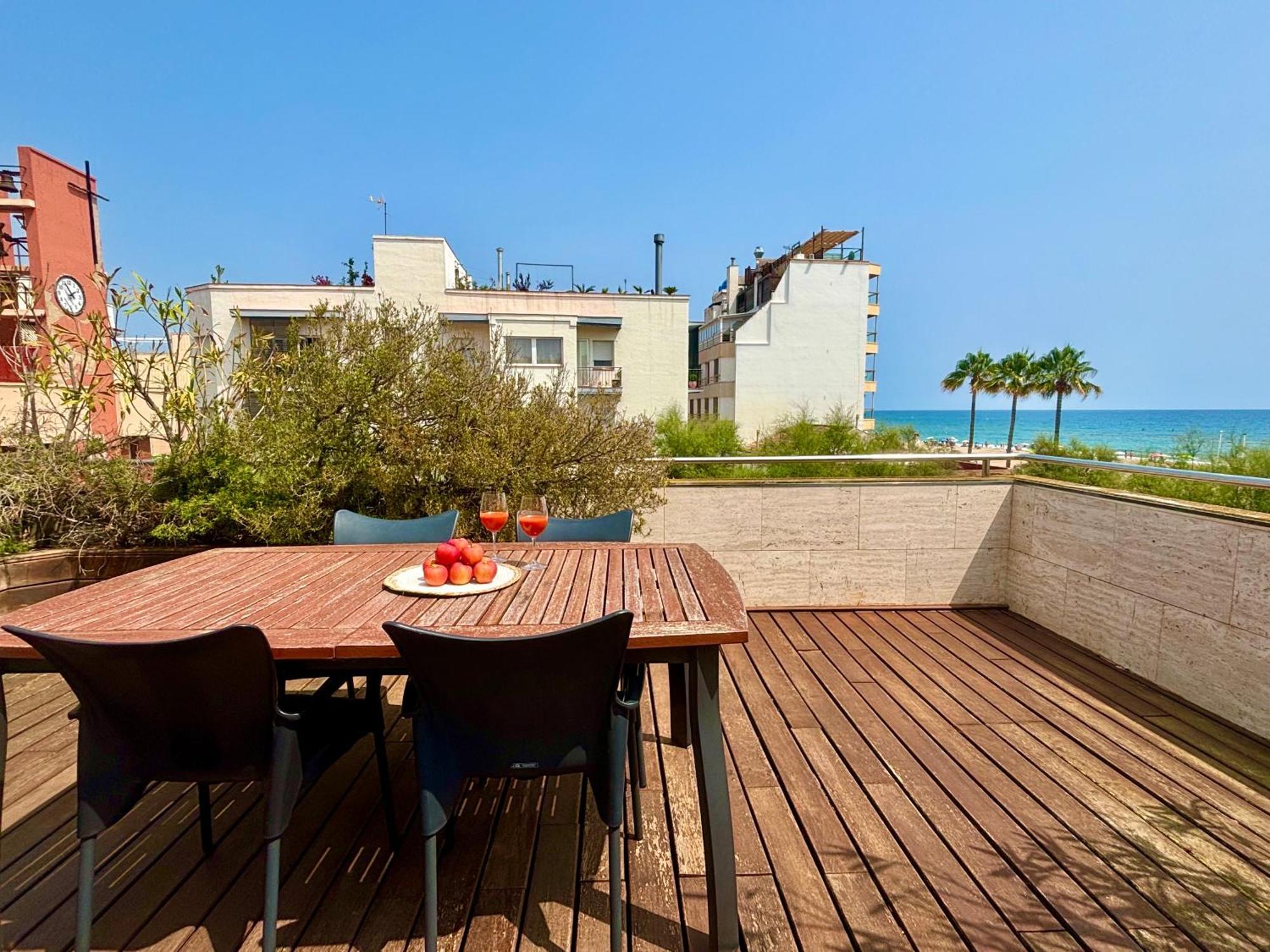 Increible Casa Frente Al Mar , Planta Baja Apartment Torredembarra Exterior photo